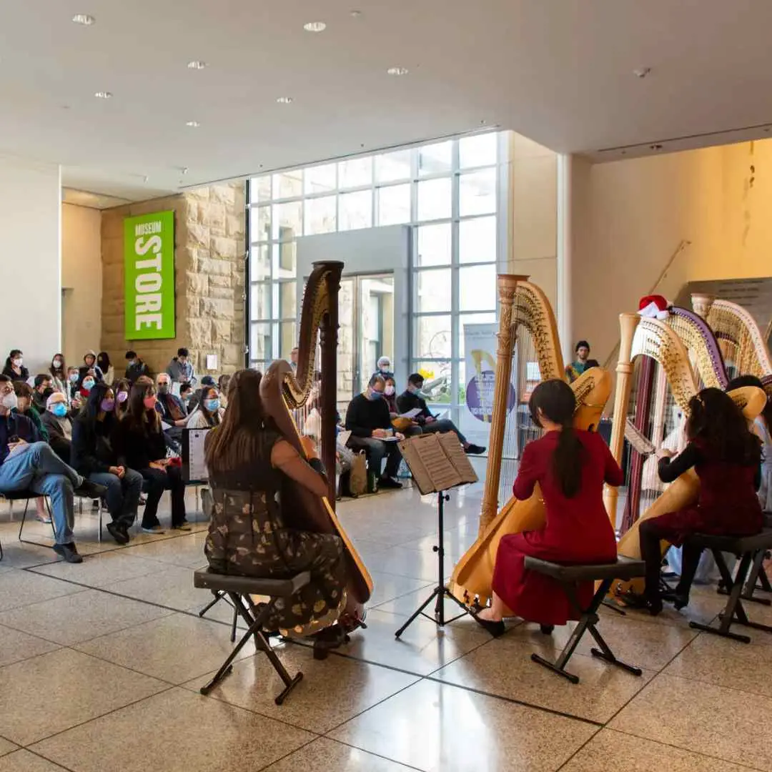 Holiday Music with Silicon Valley Youth Harp Ensemble