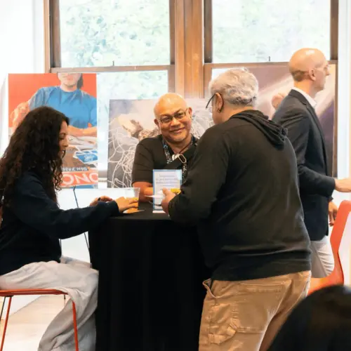Guests enjoying the event