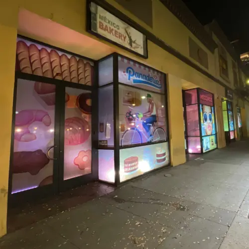 Goldrock Building Nighttime