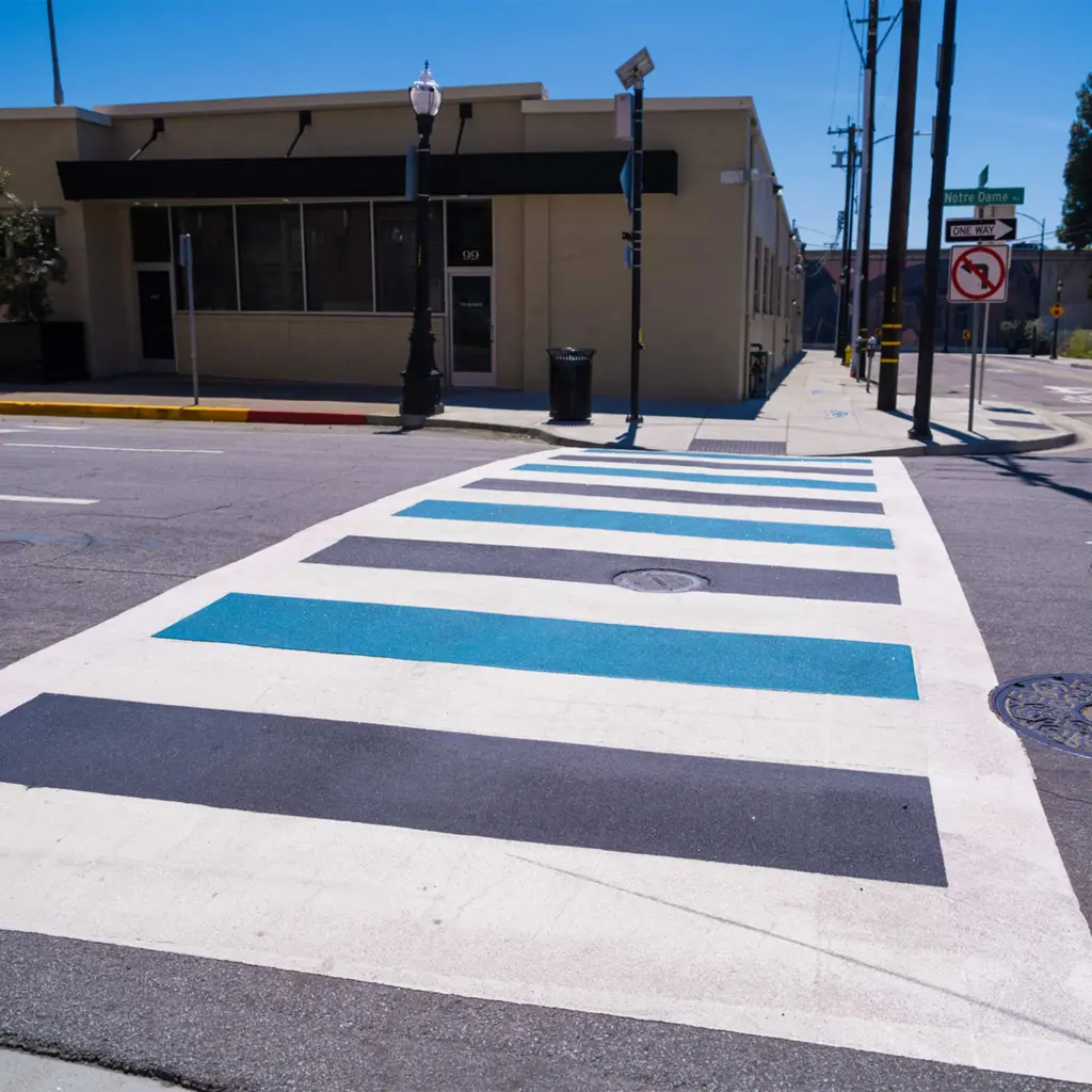 Sharks Way Continental Crosswalk