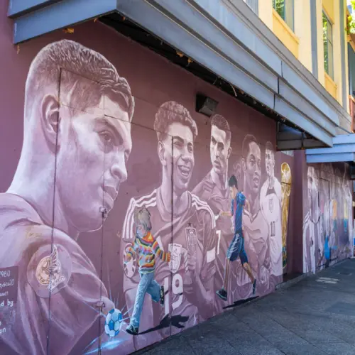 World Cup Mural 